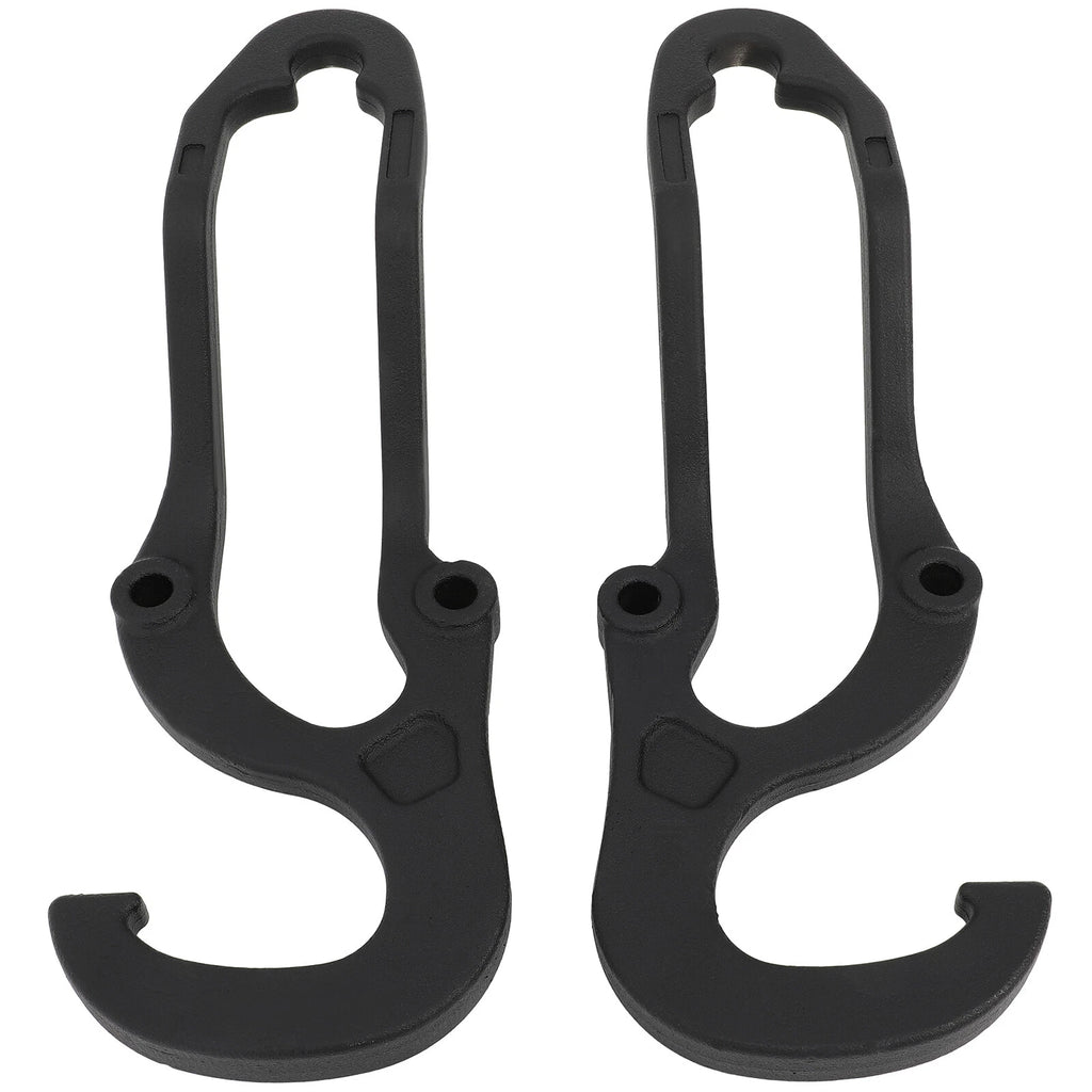 Set of 2 Heavy Duty Front Tow Hooks for Dodge Ram 1500 (2009–2019)