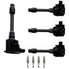 Set of 4 Ignition Coils & Spark Plugs for Honda Accord (2018–2021)