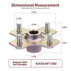 Rear Wheel Hub for Honda TRX90 TRX90X TRX90EX (1993–2024) 42410-HF7-000
