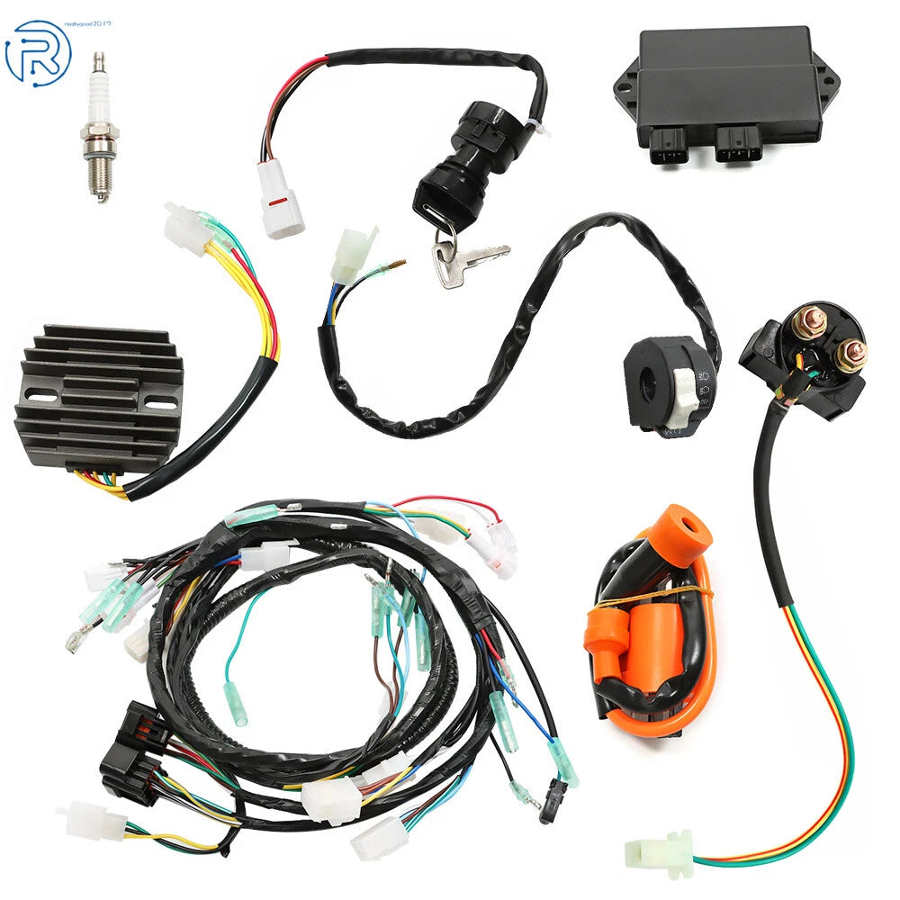 Ignition Coil CDI Relay Wire Harness for Yamaha Warrior 350 (1997-2001)