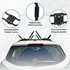 Set of 2 Kayak Roof Racks for SUV Truck Top Mount Carrier