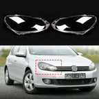 Clear Lens Halogen Headlight Lens Cover for Golf 6 MK6 GTI (2010–2015)