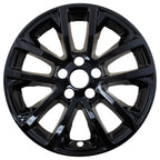 Wheel Skins Gloss Black Replacement for Jeep Cherokee (2019–2021)