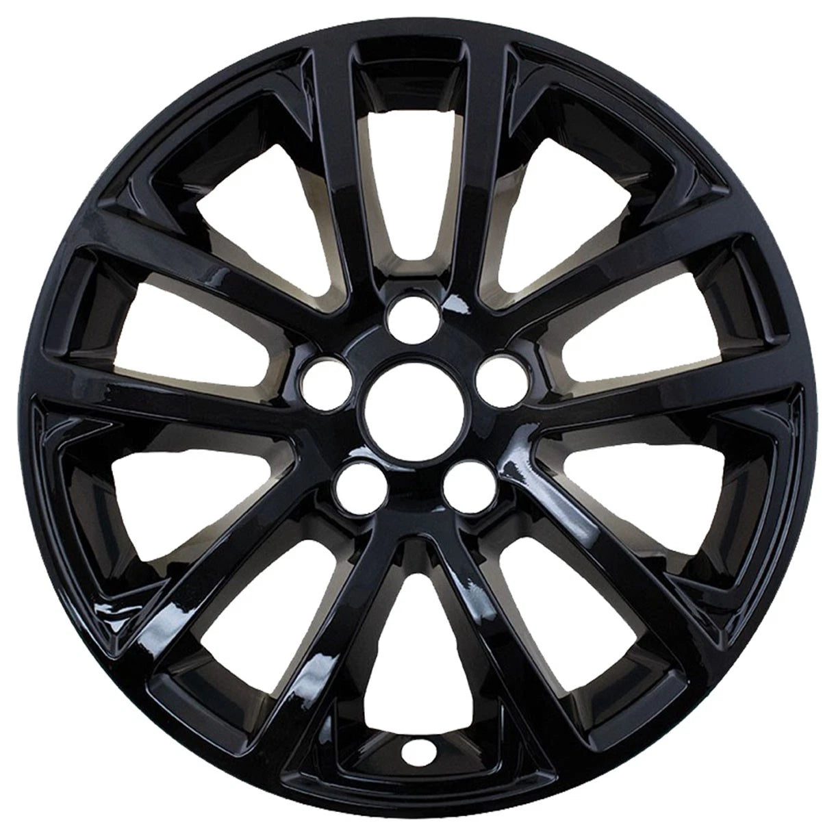 Wheel Skins Gloss Black Replacement for Jeep Cherokee (2019–2021)