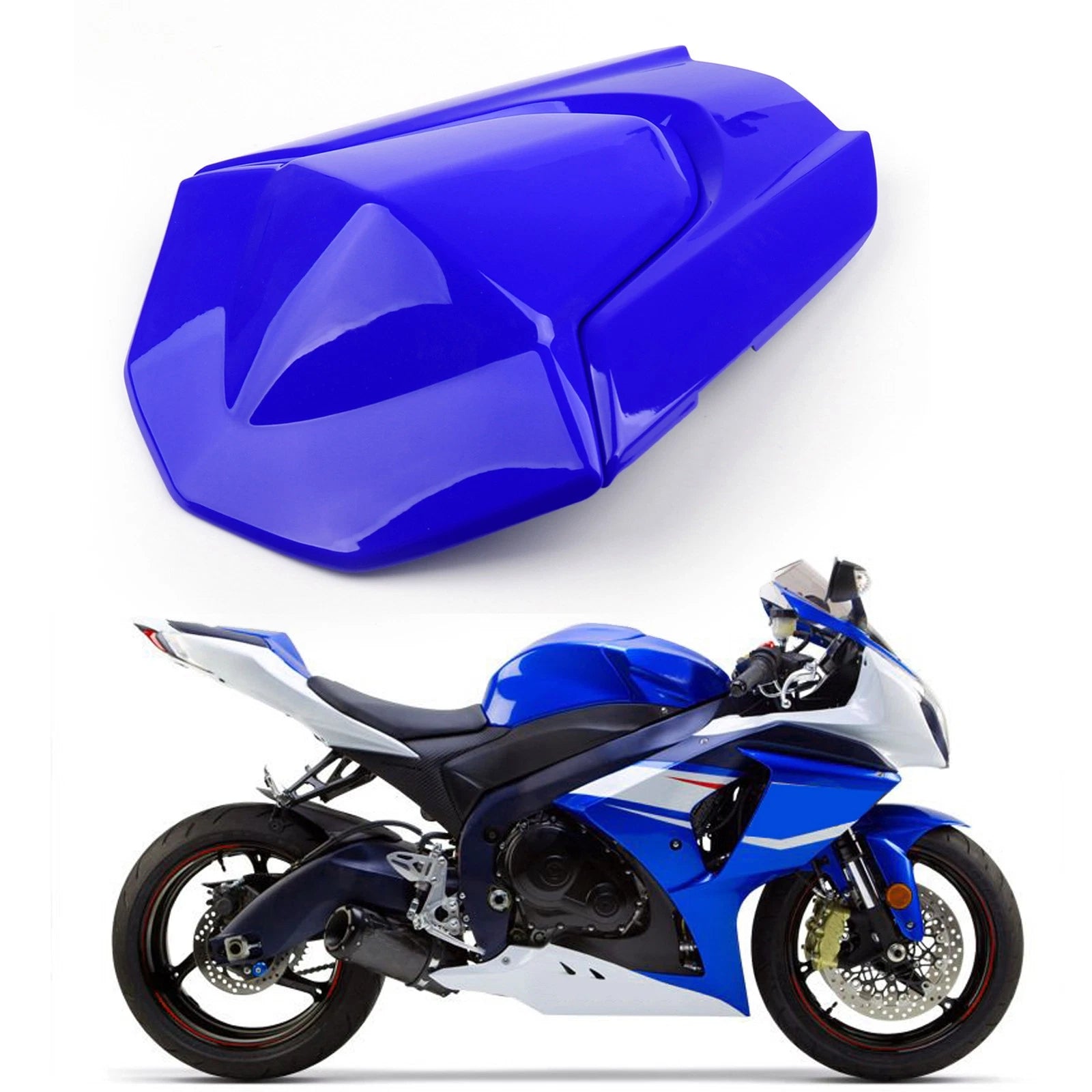 Rear Pillion Seat Cowl Fairing Cover for Suzuki GSXR1000 (2009–2017) K9 Blue