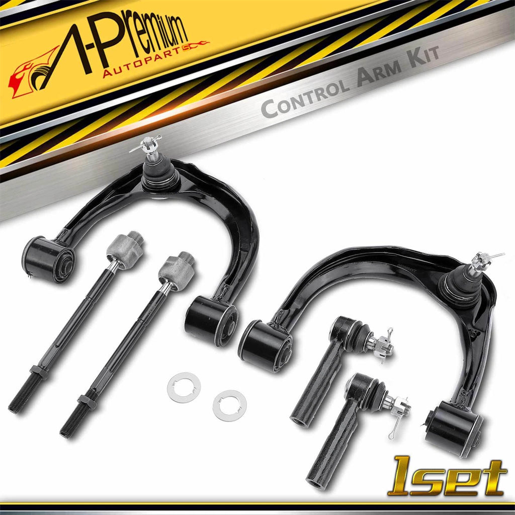 Front Upper Control Arm Ball Joint & Tie Rod for Toyota GX470 4Runner (2003-2009)