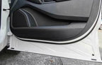 Carbon Fiber Leather / 4x / Door Anti Kick Pad Panel for Ford Edge (2015–2022)