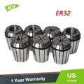 Set of 7 ER32 Spring Collets for CNC Milling Lathe Machine