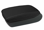 Armrest Cover for Audi A6 (2005–2011) Leather Gray Stitch