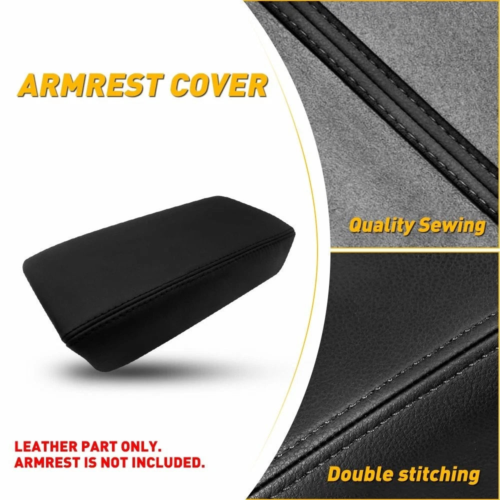 Center Console Lid Armrest Cover for Acura TSX (2009–2014) Leather EXV