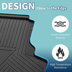 Flat Face Cargo Liner Rear Trunk Mat for Lexus IS (2013–2021) TPE 1 Pc