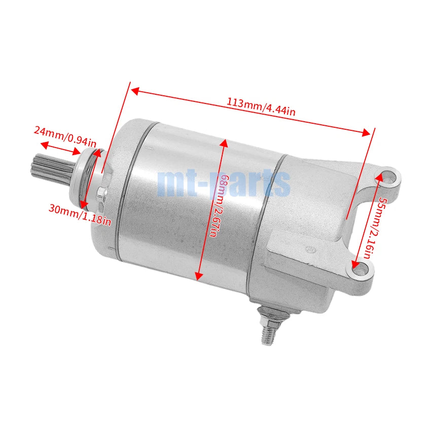 Starter Motor for Powermax ATV Bearclaw 400/UTV Renegade 400 (2000–2023) 31200-F12-0000