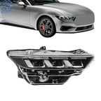 Full LED Headlight for Ford Mustang (2024–2026) Right Side, Black Style