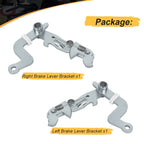 Set of 2 Brake Lever Brackets for Kawasaki Mule 2510 3000 3010 3020 4000 4010