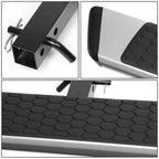 2" Receiver Rear Bumper Hitch Step Bar for Universal Fit (26"W x 5.5"L)