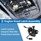 Hood Latch Assembly for Honda Civic (2006–2011) No. 74120SNAU01