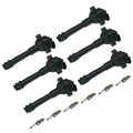 6X Ignition Coil & NGK Platinum Spark Plug for Porsche 911 Boxster (2005–2012)
