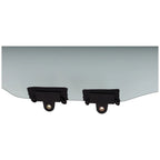 Rear Passenger Door Glass for Honda Fit (2007–2008)