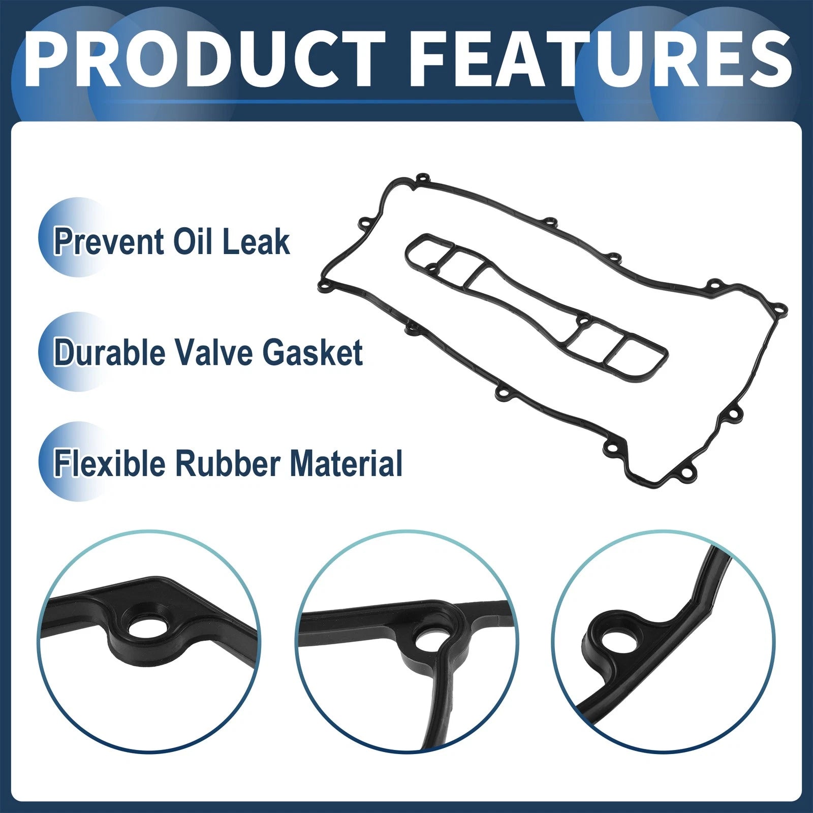 Valve Cover Gasket Set for Mazda 3 (2007–2013) L4 2.3L VS50562