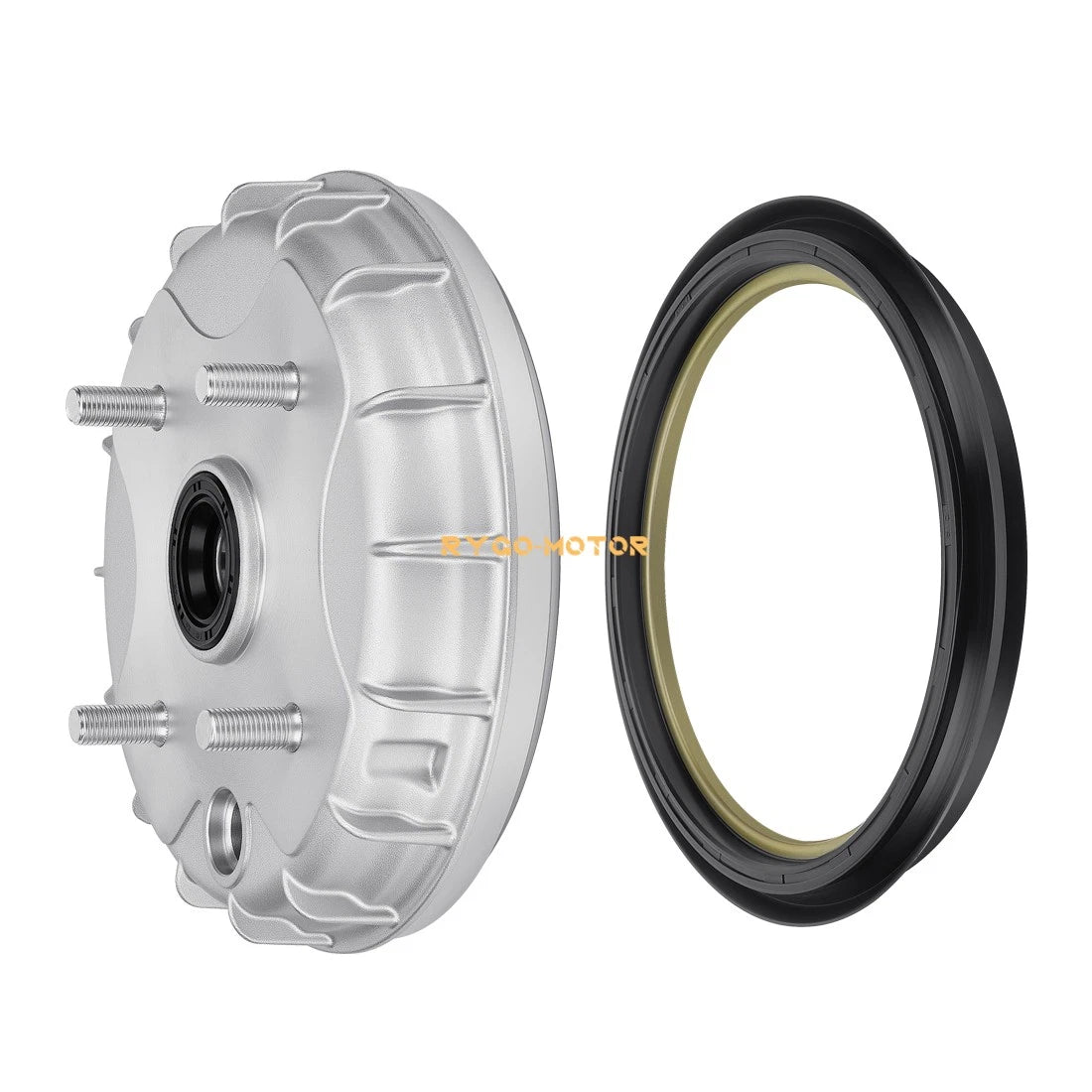 Front Brake Drum & Dust Seal for Honda Rancher 350 TRX350TE TRX350TM (2000–2006)