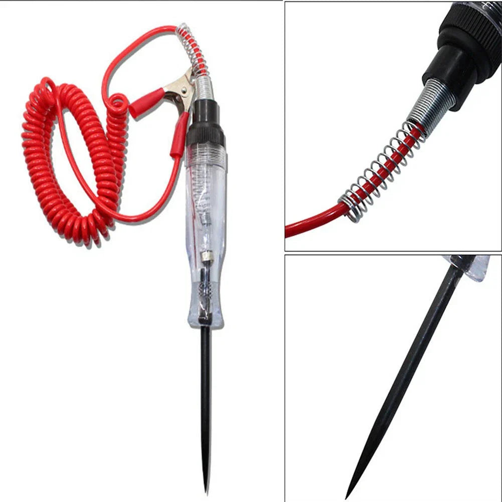 Diagnostic Tool for Car Circuit Testing with Probe Pen and Light Bulb Detection