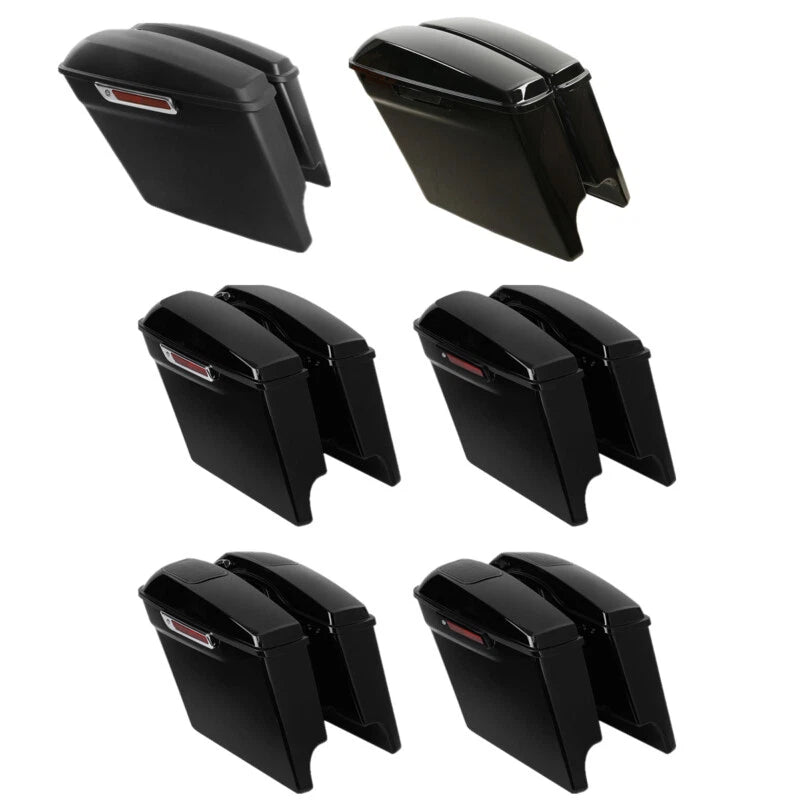 5" Extended Hard Saddlebag for Harley Touring Electra Street Glide (2014–2024)