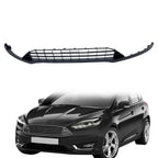 Front Upper Grille Replacement for Ford Focus (2015-2018) Black Plastic