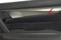Door Panel Cover Skin for Acura TL (2009–2014) Black PVC Leather