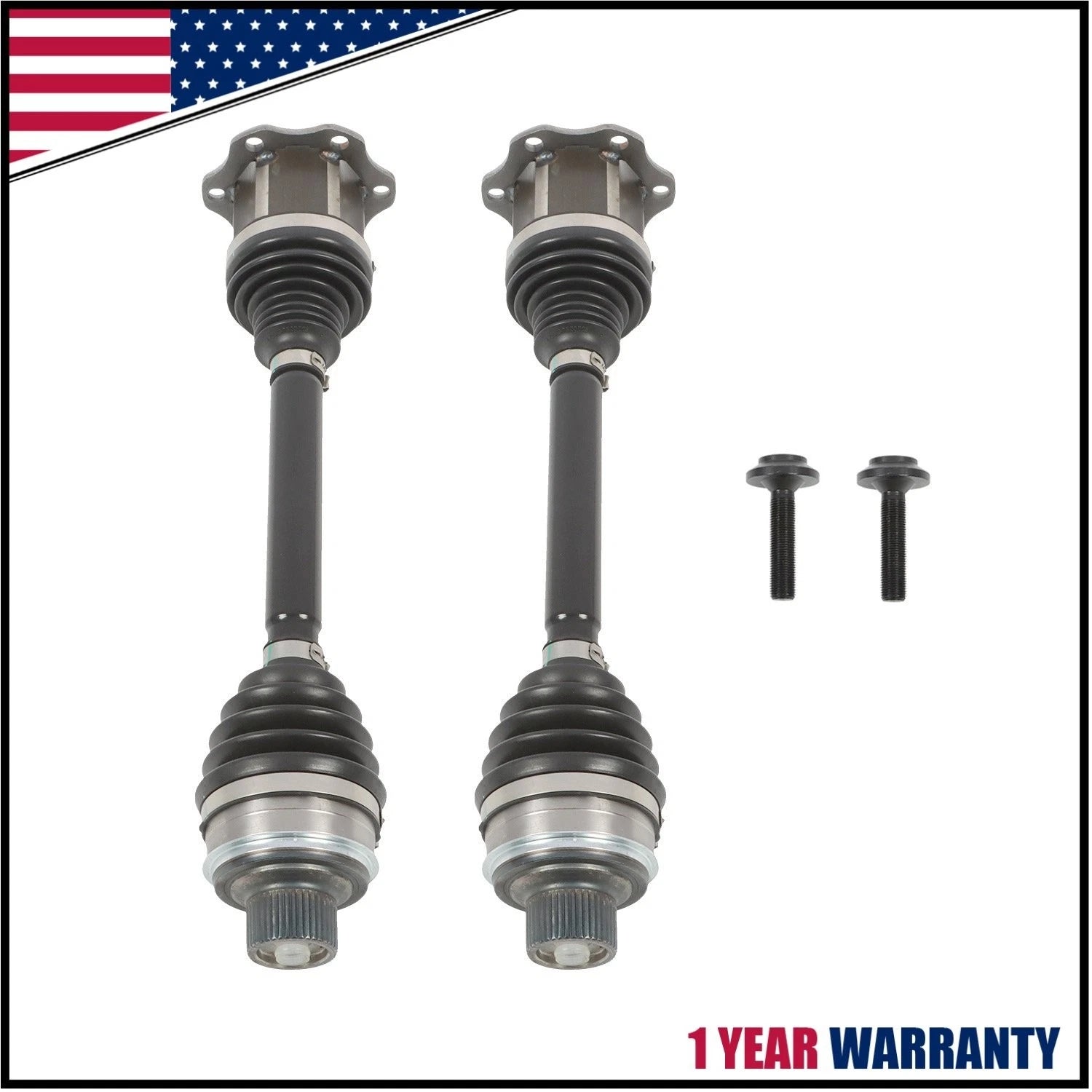 Pair CV Drive Axles for Audi Q5 (2013–2017)