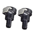 2X Attwood Sprayless Marine Fuel Connector Female 1/4" NPT 8838HF6