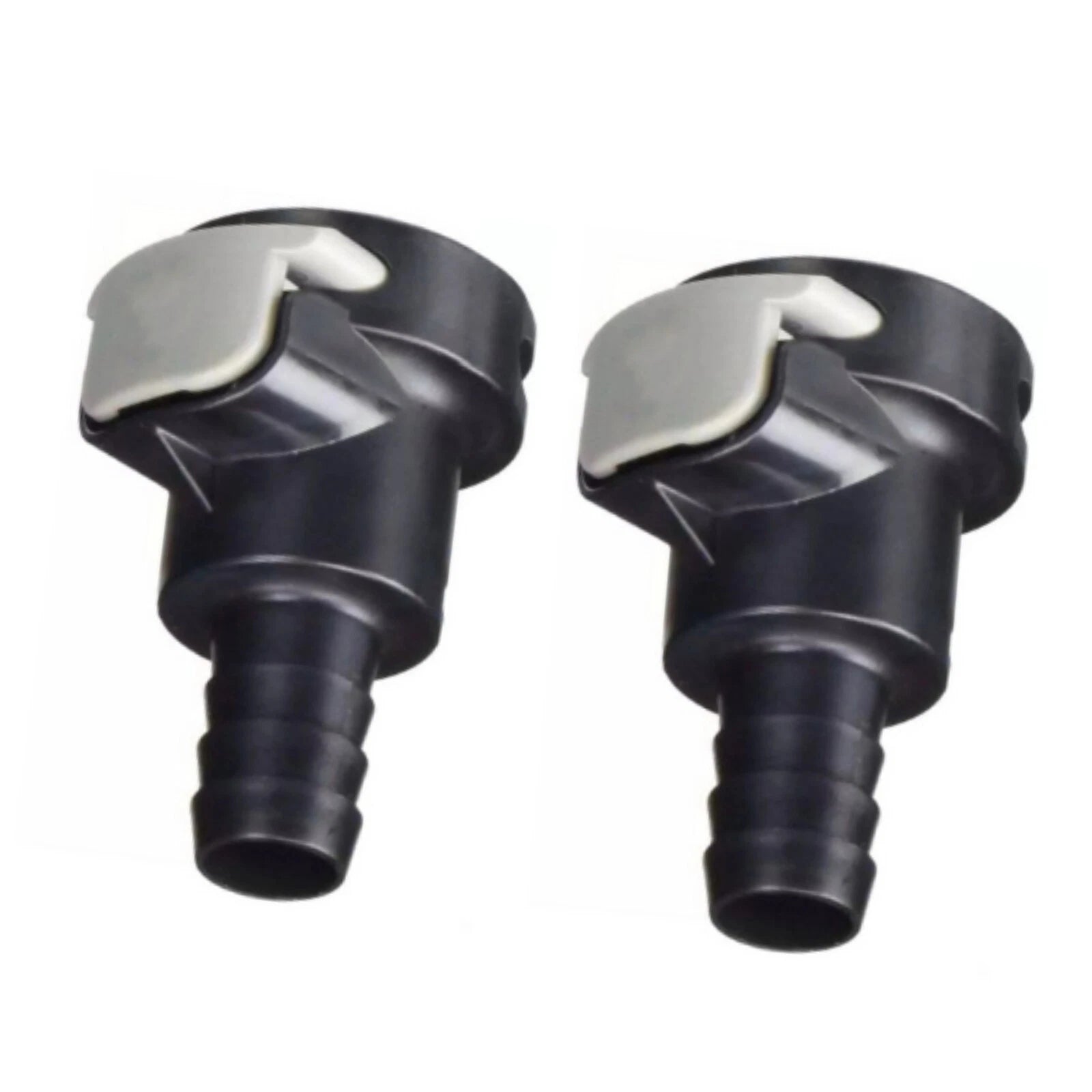 2X Attwood Sprayless Marine Fuel Connector Female 1/4" NPT 8838HF6