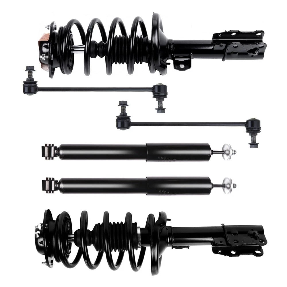 Front Struts Rear Shocks Sway Bar Kit for Chevy Malibu Pontiac G6 (2004–2010)