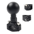 Universal Motorcycle GPS Phone Holder Bracket Clamp Stand - Steel