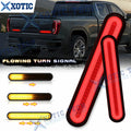 Strobe Flowing LED Turn Signal Brake Tail Light Bar for GMC Sierra (2016–2024)