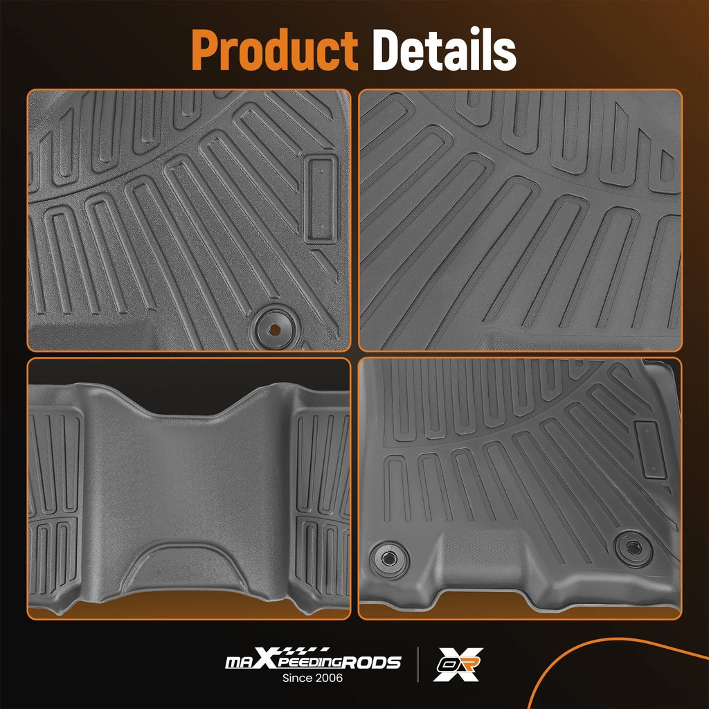 All-Weather Floor Mats & Liners for Dodge Ram 1500 2500 3500 Crew Cab (2013–2018)