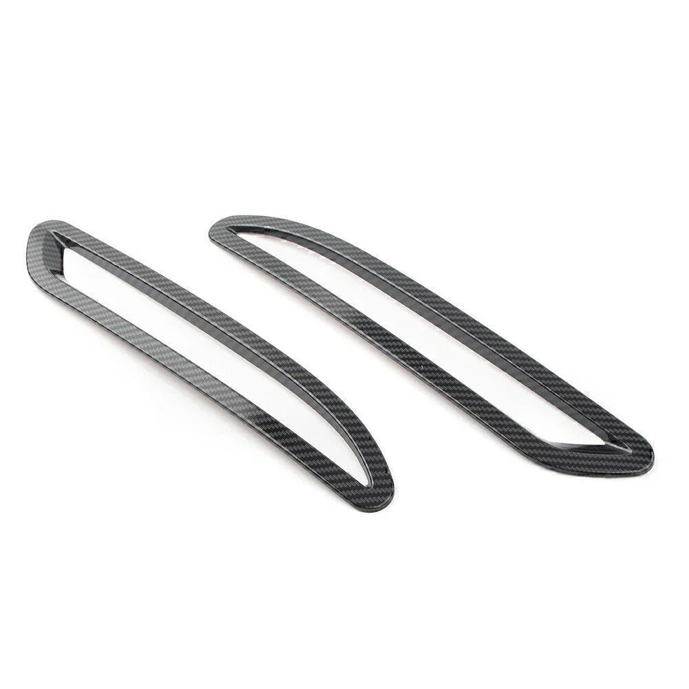 Rear Fog Light Cover Trims Carbon Look for Mercedes-Benz A-Class A220 (19-20)