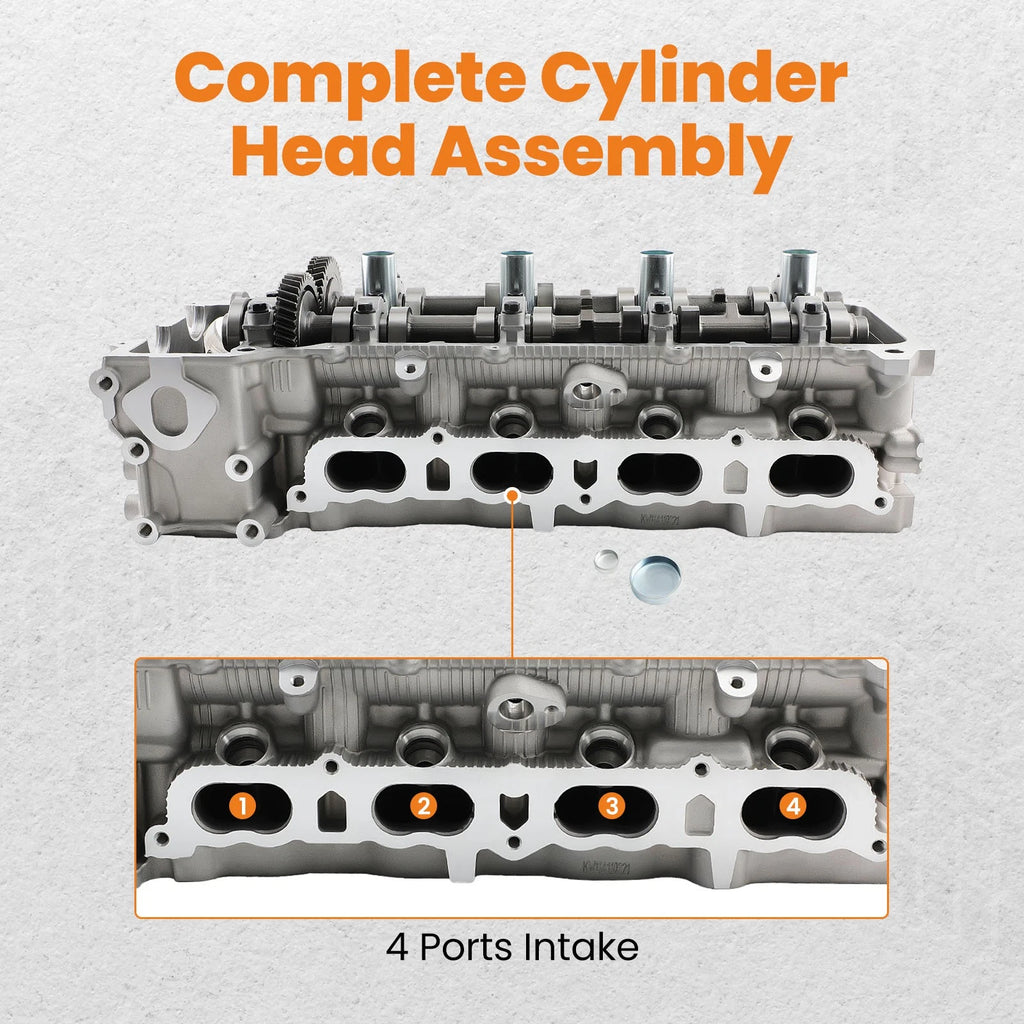 Complete Cylinder Head for Toyota Tacoma 2.7L (2001–2004)