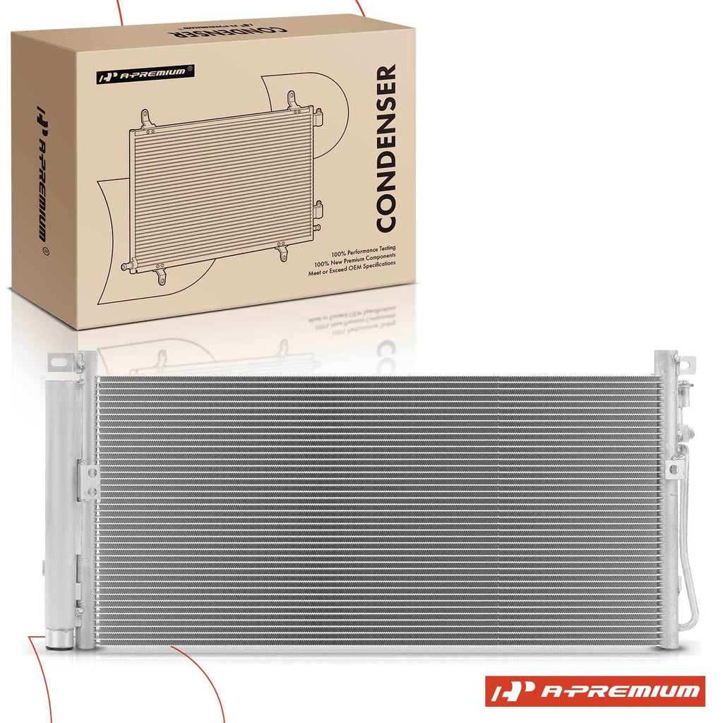 A/C Condenser with Bracket & Receiver Drier for Kia Stinger (2018–2023)