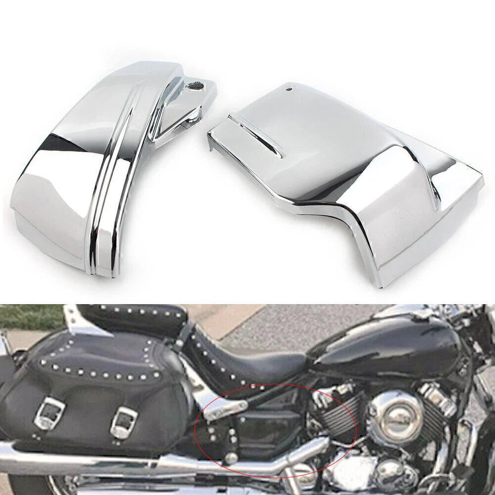Chrome ABS Battery Side Cover for Yamaha V Star 650 (2000-2011)