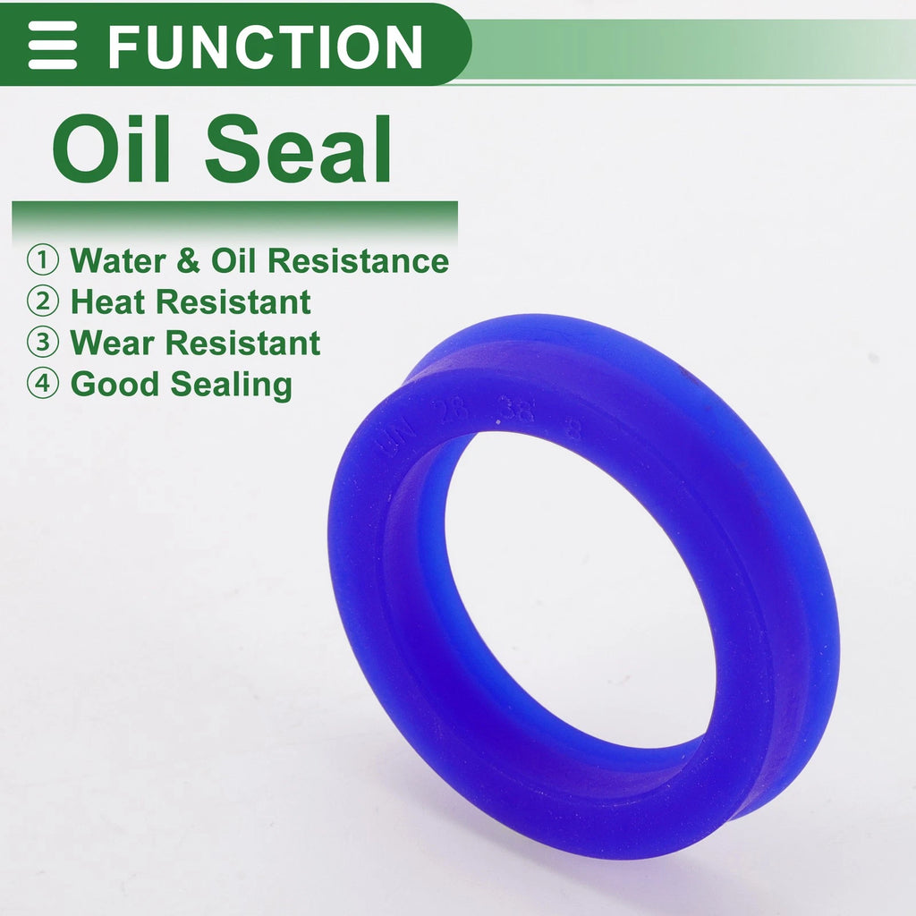 Set of 5 Oil Seal Rotary Shaft Seal 28x38x8mm High Pressure for Various Models