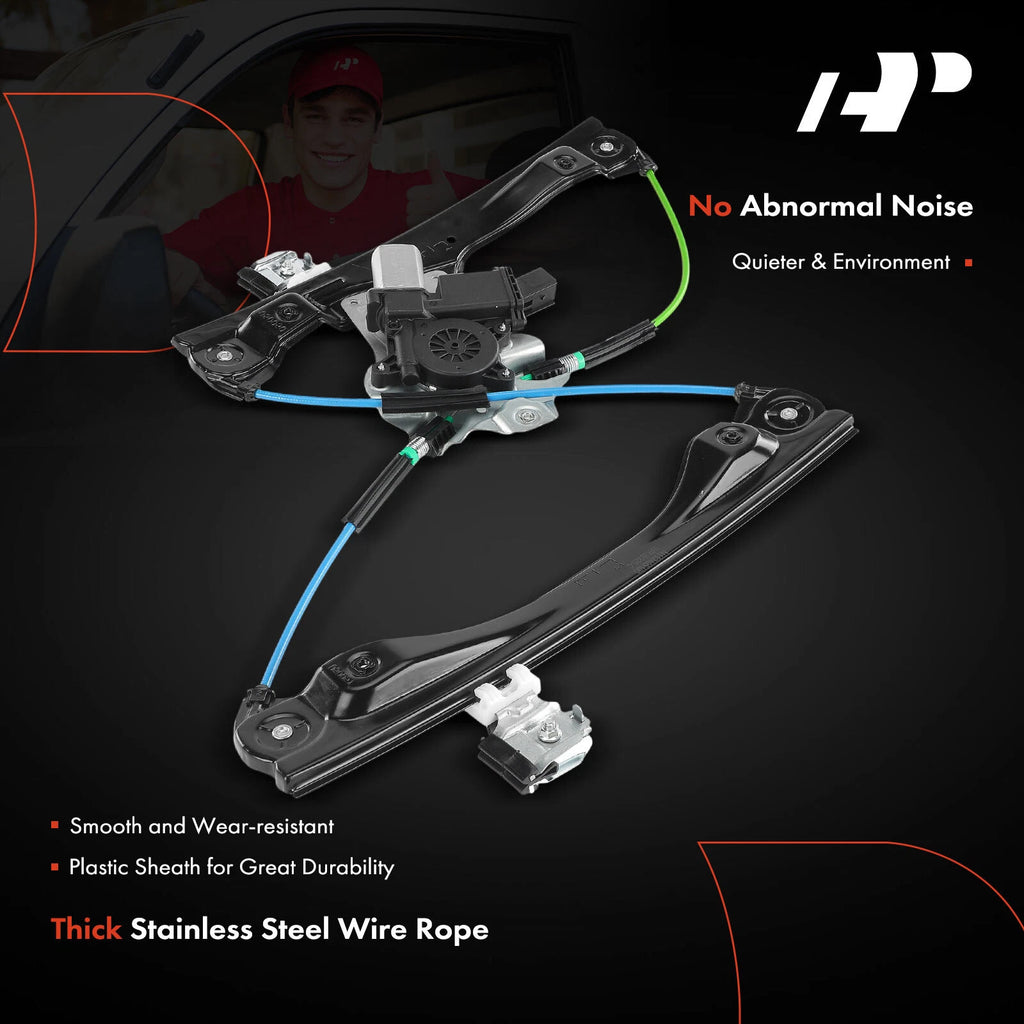 Front Left Power Window Regulator with Motor for Chevy Volt (2011-2015)