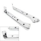Saddlebag Rail Support Brackets for Harley Touring 1985-2008 Chrome