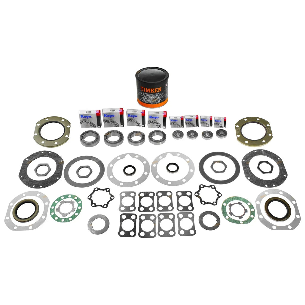 Swivel Hub Kingpin Wheel Bearing Oil Seal Rebuild for Landcruiser