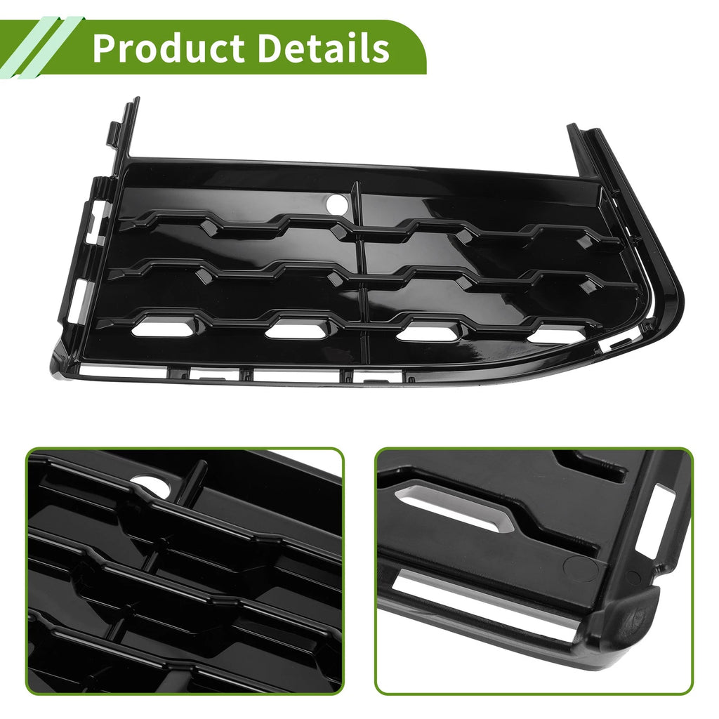 1 Pc Fog Light Grill for BMW 7 Series (2015–2020) No. 51118092158 Black