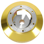 Chrome Gold Steering Wheel Hub Adapter for Nissan 350Z, Versa, Armada, Infiniti