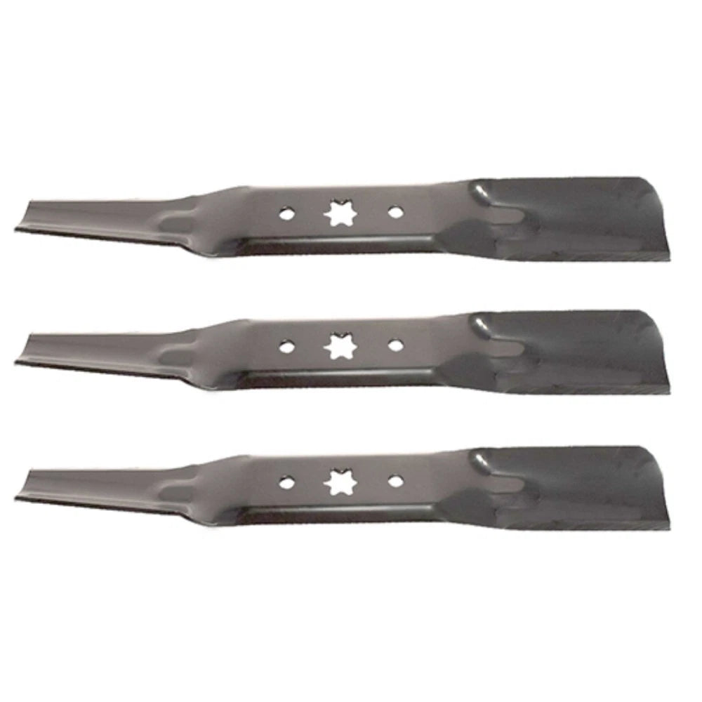 Set of 3 Mower Blades for Cub Cadet (742-05056A, 942-05056A)