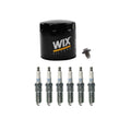 Wix Engine Oil Filter & NGK 6 Laser Platinum Spark Plugs for Dodge Charger (2006–2023)