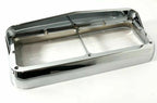 Headlight Bezels Chrome Plastic with Visor for Ford Ranger Dual Rectangular (1998–2003)