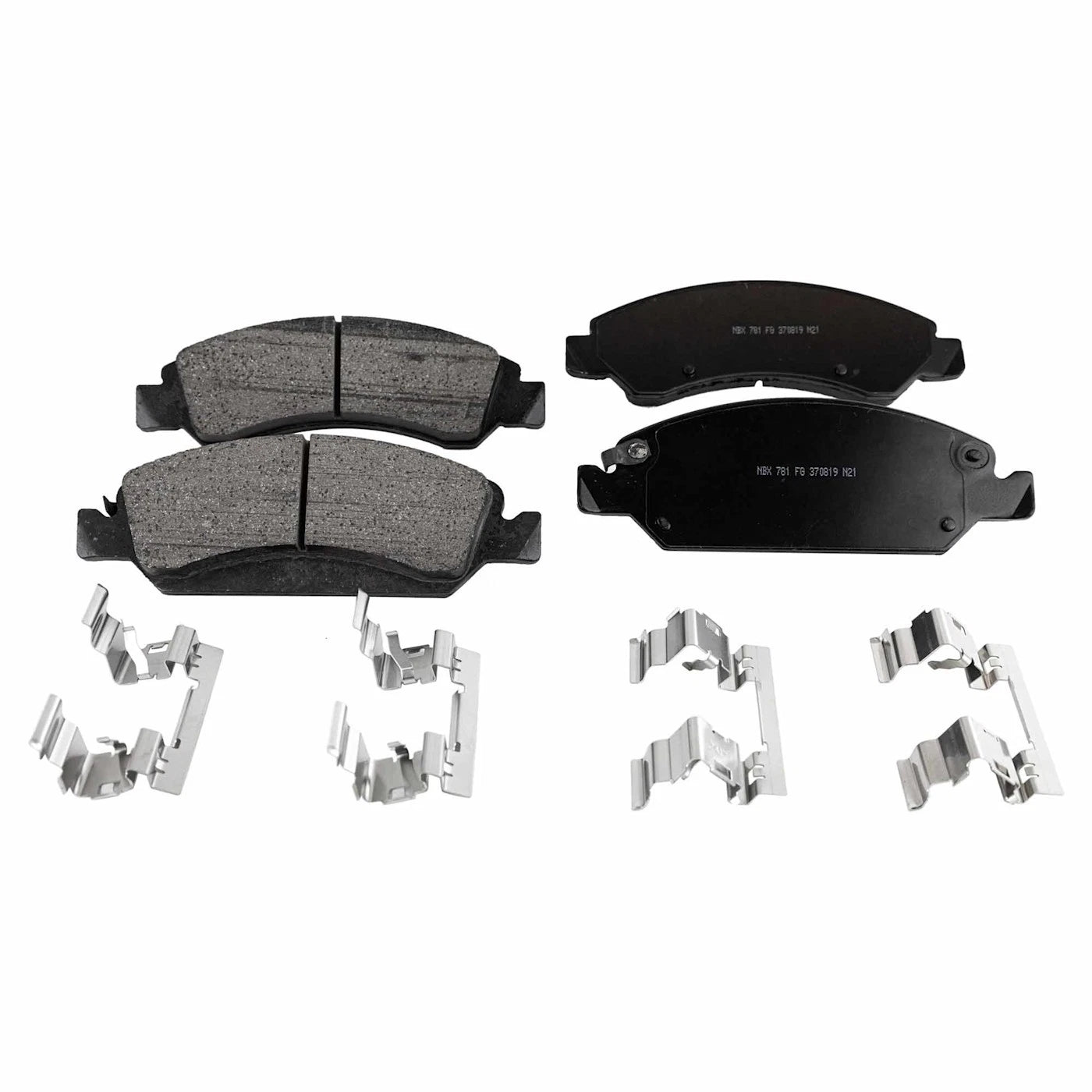 2X Brake Disc and Pad Kit for GMC (Front)