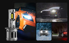 2X H3 LED Headlight Bulbs for NOVSIGHT (6500K, 20000LM)